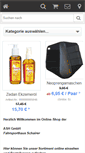 Mobile Screenshot of kutschershop.de